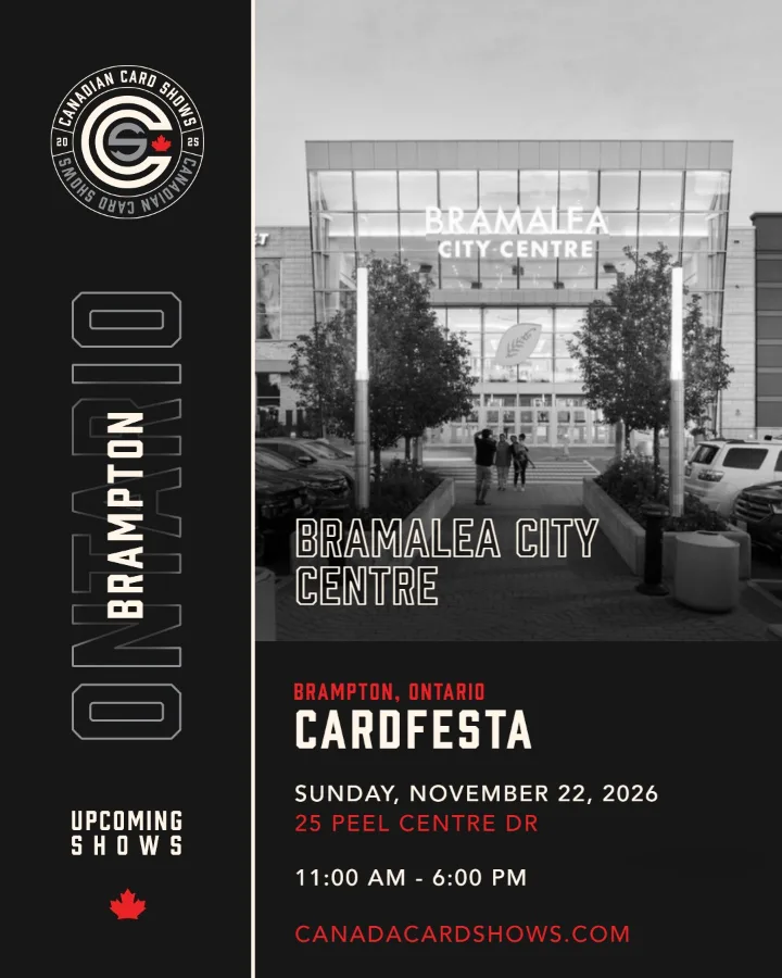 CardFesta poster: Sunday, November 22, 2026, 11:00 AM – 6:00 PM, Bramalea City Centre