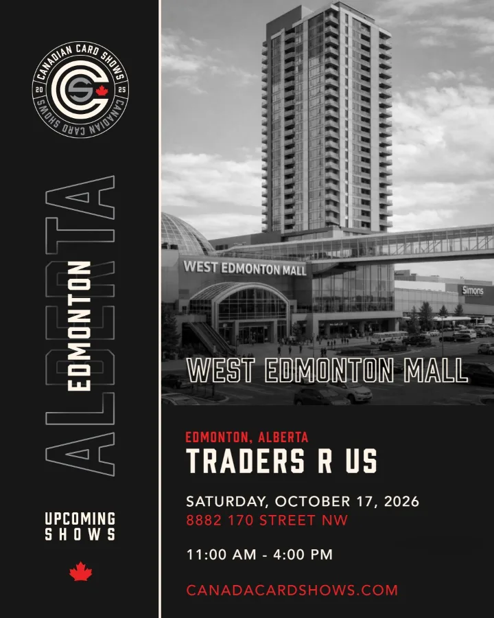 Traders R Us poster: Saturday, October 17, 2026, 11:00 AM – 4:00 PM, West Edmonton mall